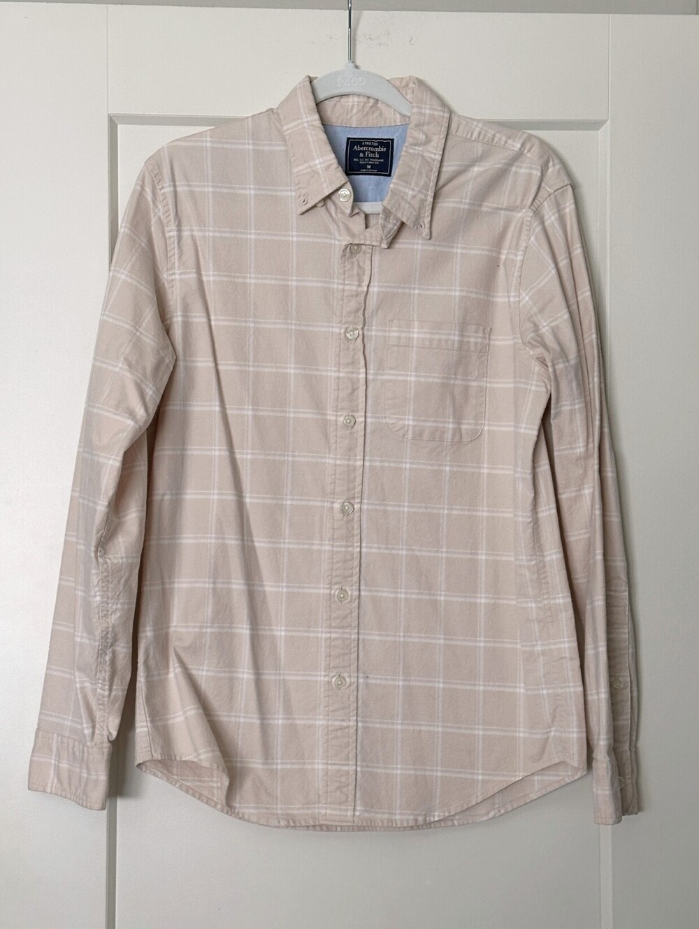 Abercrombie & Fitch Men Shirt  Beige